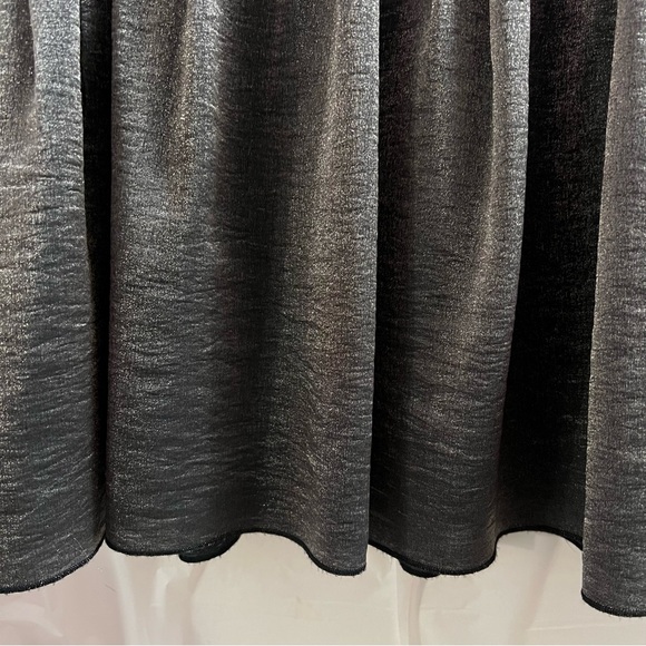 MADEWELL SKIRT, Size 12, Black & Gray Fully Lined Flowy Mini Skirt, Excellent. - Picture 4 of 11